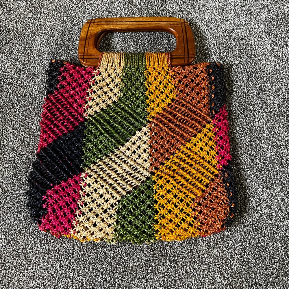 colorful purse